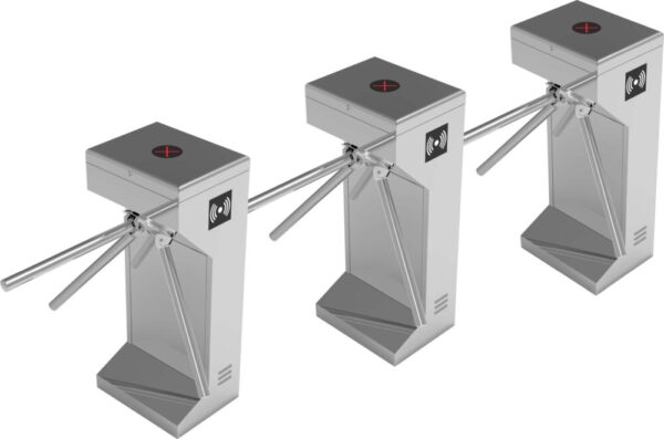 Indoor Outdoor Tripod Turnstile Access Gate With Three Arms