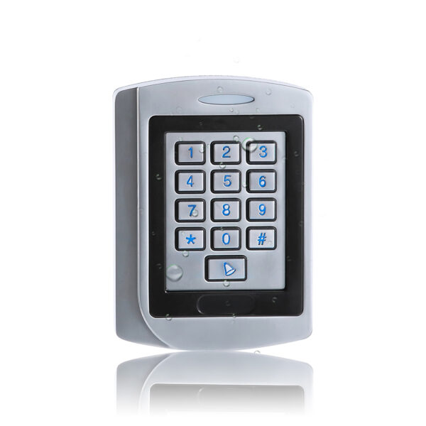 Pin Code And Rfid Card Access Control Reader Metal Cover With Ip68 Waterproof And Anti-Vandal