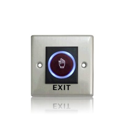 Waterproof Push button exit switch For Access Control With Hand - Shaped Symbol